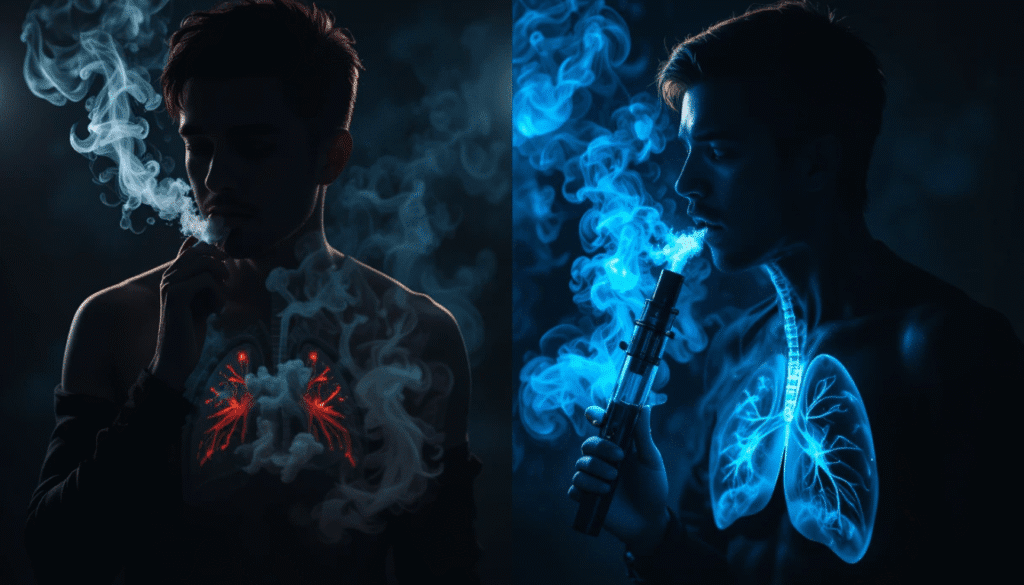 Switching from Smoking to Vaping