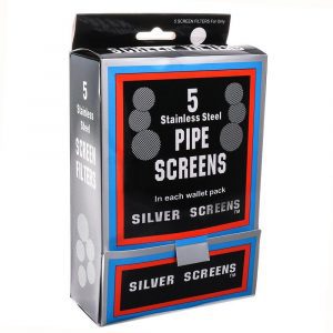 Silver Tobacco Smoking Pipe Screens Filter Stainless Steel Gauzes Pipe Screen Filter.jpg